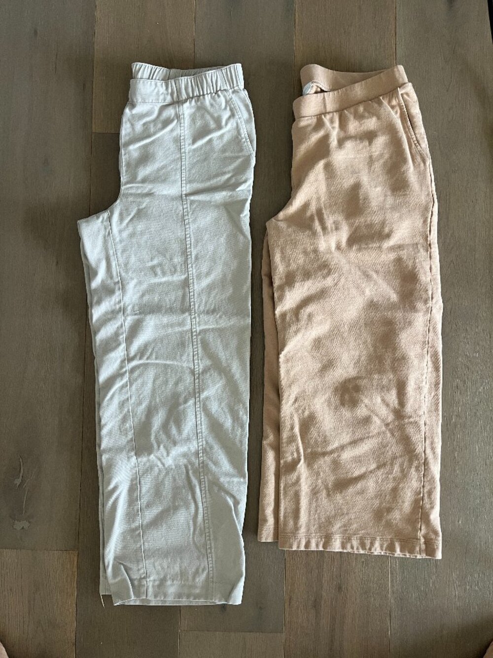 2 pair of women's J.Jill purejill pants 100% cotton pull on stretch